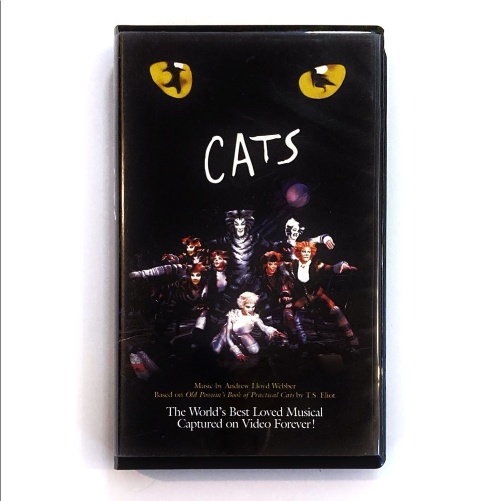 CATS musical on vintage VHS